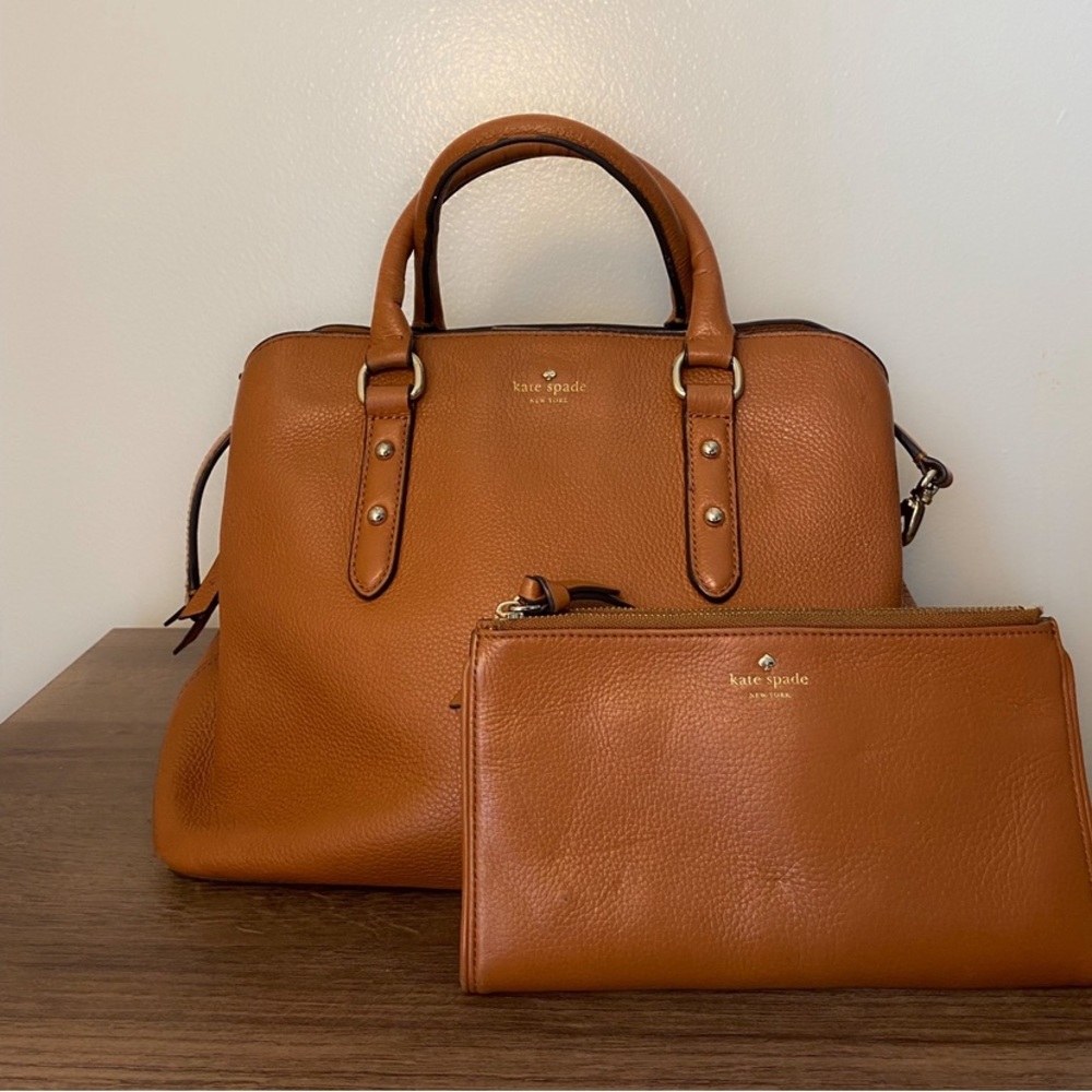 Authentic Kate Spade Crossbody and Matching Wallet
